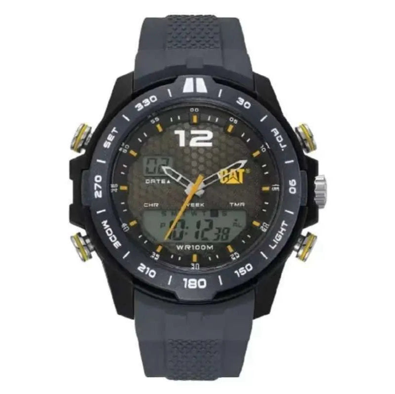 Cat Horizon Gun Grey Analogue & Digital Men’s Watch | MH.165.25.535