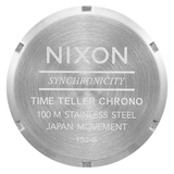 Nixon Midnight Blue Dial Stainless Steel Chronograph Unisex Watch | A9725327-00