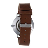 Hallmark Leather Brown Strap Black Dial Men's Watch | HL1485B | Time Watch Specialists