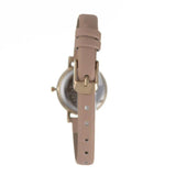 Hallmark Leather Brown Strap Silver Dial Woman's Watch | HL1490N | Time Watch Specialists
