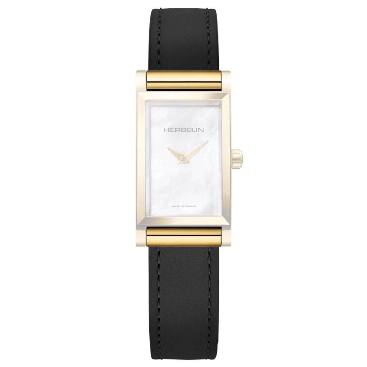 HERBELIN Antarès Interchangeable Strap Black Leather | BRAC17048P23 | TIME Watches