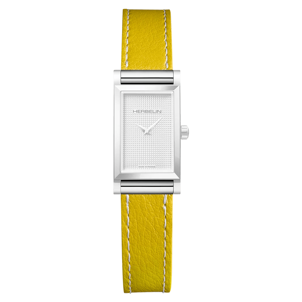 HERBELIN Antarès Interchangeable Strap Yellow Leather | BRAC17048A40 | TIME Watches