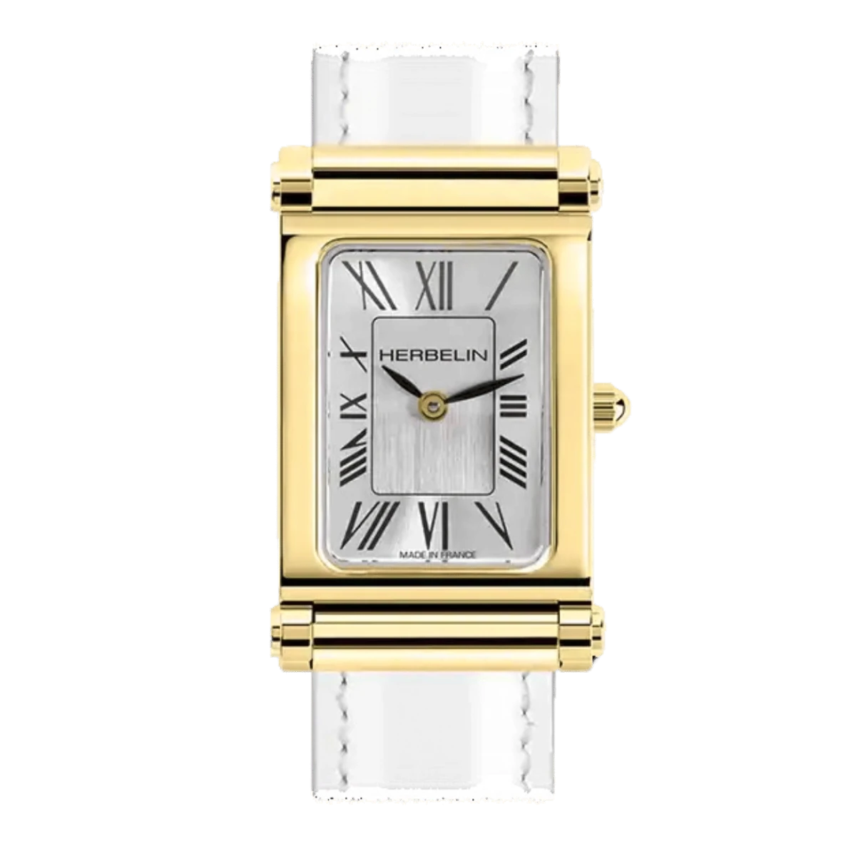 HERBELIN Antarès Rectangle Case Gold Women's Watch | H17048P01 | TIME Watches