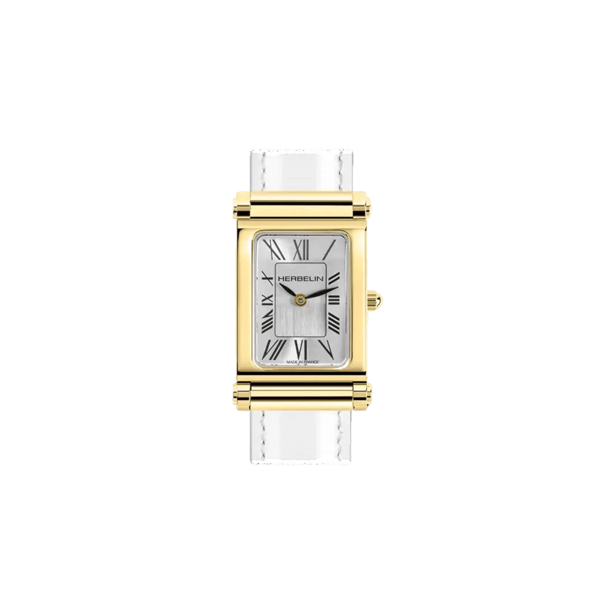 HERBELIN Antarès Rectangle Case Gold Women's Watch | H17048P01 | TIME Watches
