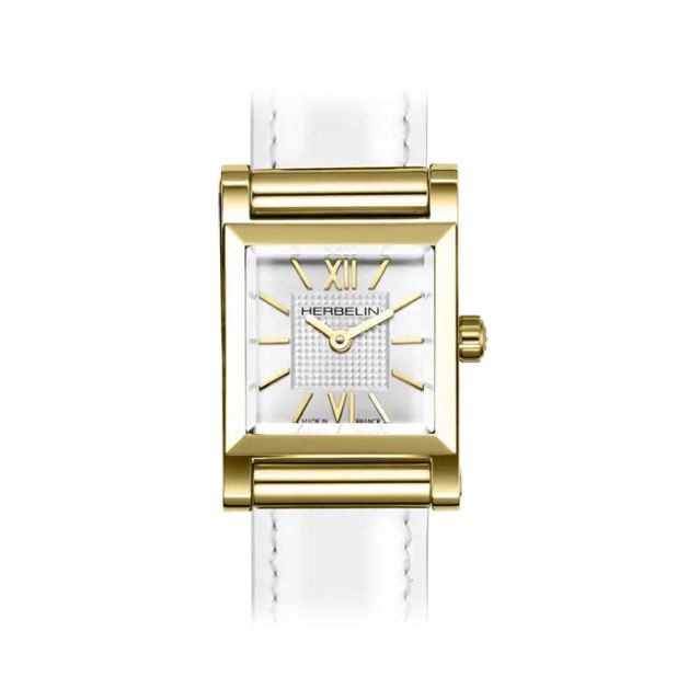 HERBELIN Antarès Square Case Gold Women's Watch | H17144P08 | TIME Watches