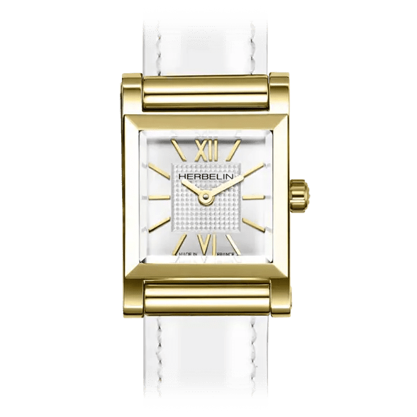 HERBELIN Antarès Square Case Gold Women's Watch | H17144P08 | TIME Watches