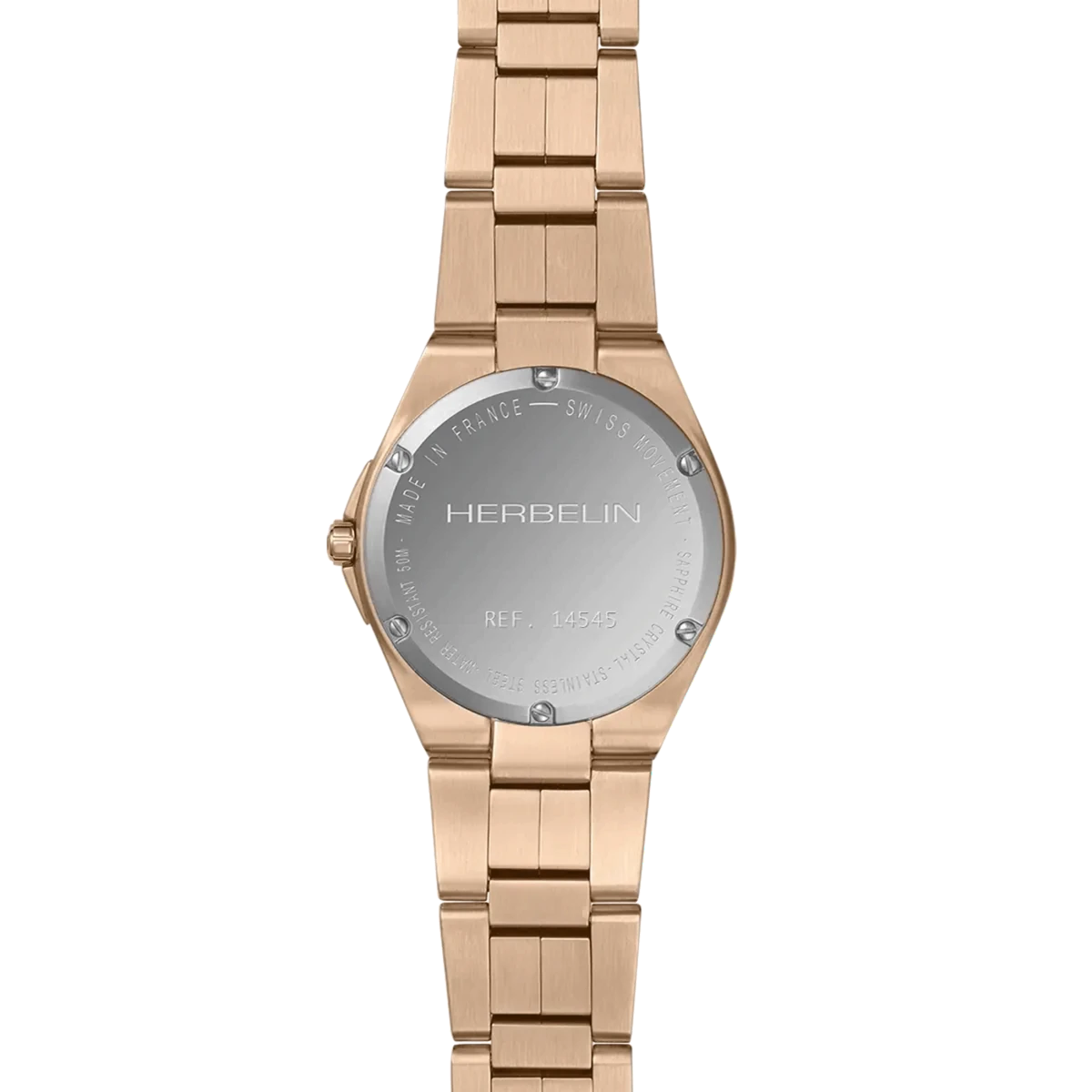 HERBELIN Cap Camarat Quartz Rose Gold and Mother of Pearl 33mm Women's Watch | 14545BPR19 | TIME Watches