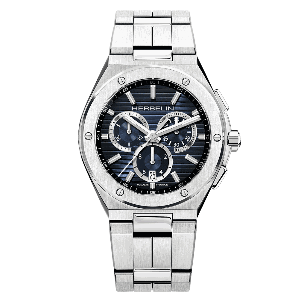 Herbelin Cap Camarat Stainless Steel Men's Watch | 37645/B15 | Time Watch Specialists