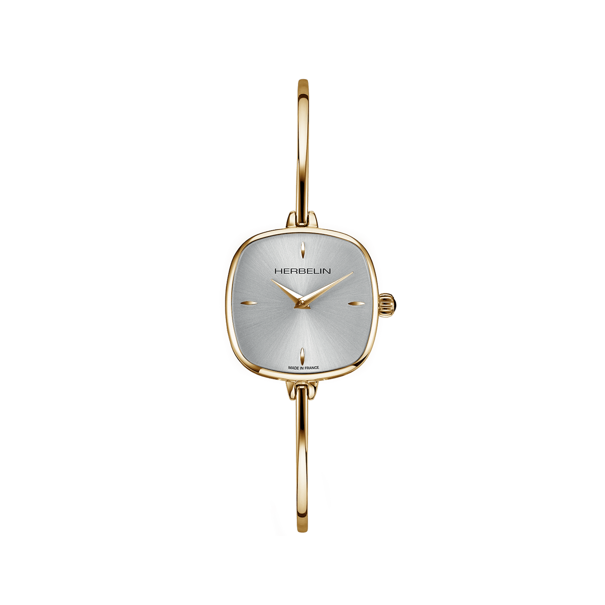 HERBELIN Fil Quartz Yellow and White Gold 24mm Women's Watch | 17207/BP11 | TIME Watches