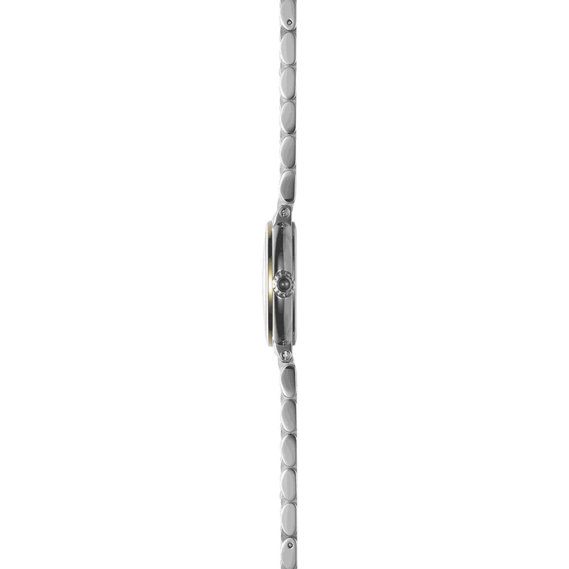 Herbelin Galet Silver Sunray Dial Gold PVD Stainless Steel Women’s Watch | 17430BT28