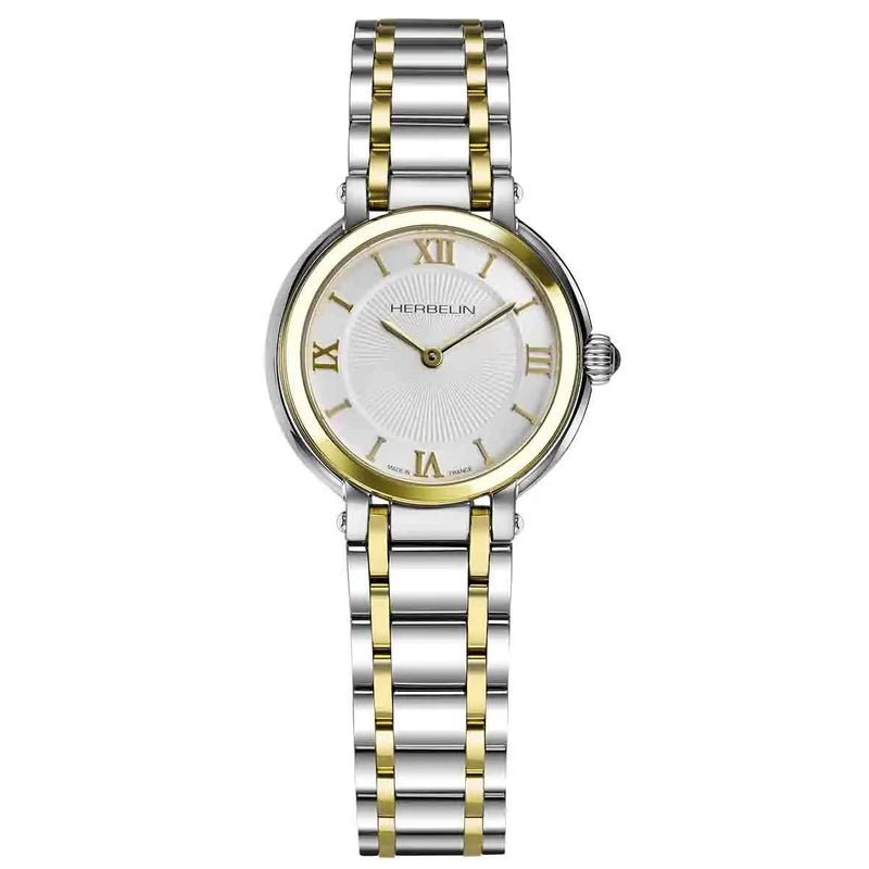 HERBELIN Galet Quartz Bicolor 28mm Women's Watch | 17430BT28 | TIME Watches