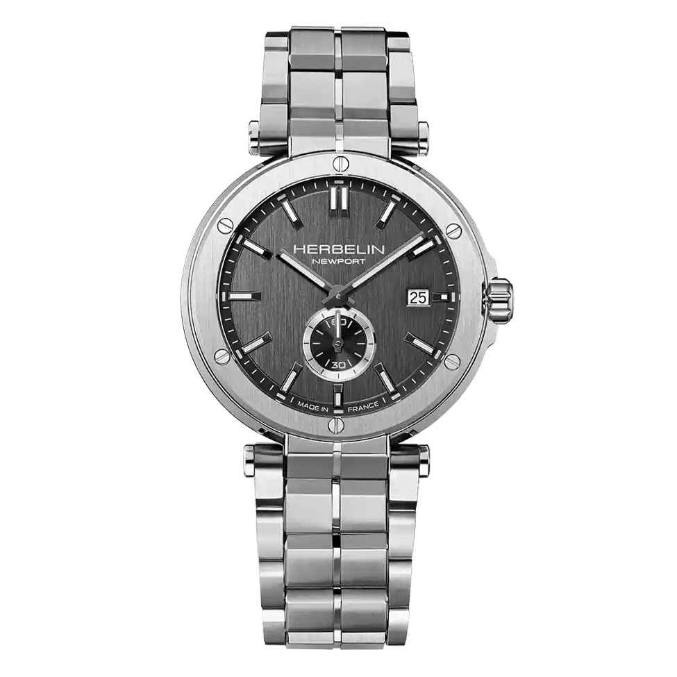 HERBELIN Newport Quartz Steel 40mm Men's Watch | 18389B22 | TIME Watches