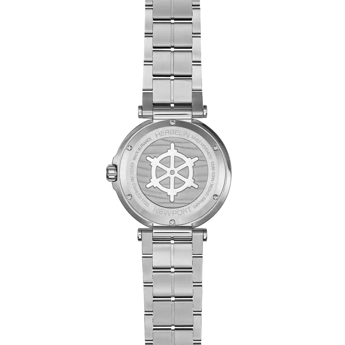 HERBELIN Newport Quartz Steel 40mm Men's Watch | 18389B22 | TIME Watches