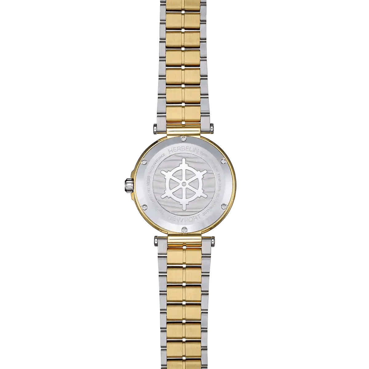 HERBELIN Newport Steel Two Tone Yellow Gold 35mm Women's Watch | 18289BT1N35 | TIME Watches