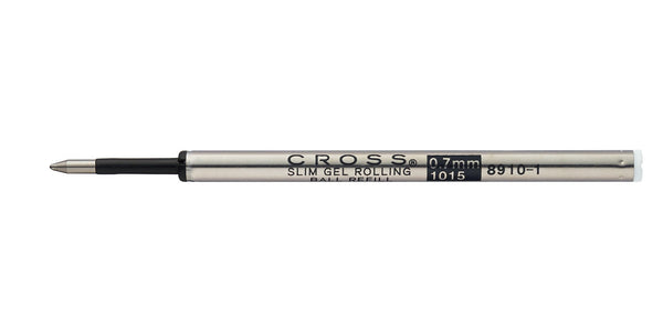 CROSS Slim Gel Rollerball Pen Refill - Black - Single Pack | 8910-1