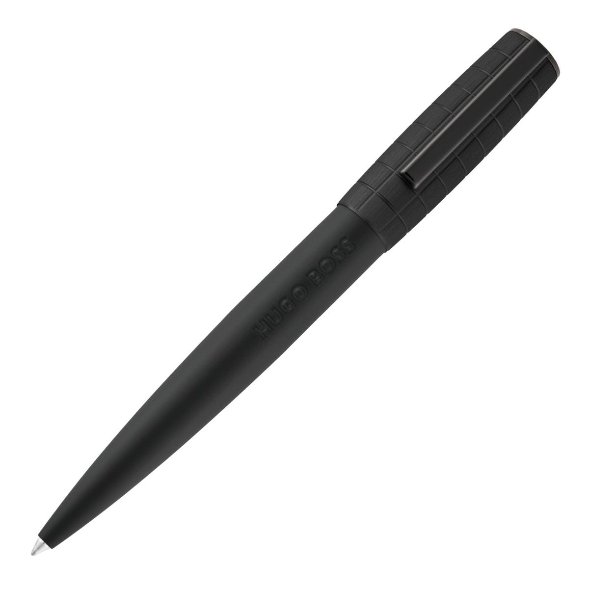 HUGO BOSS Arche Bauhaus Black Ballpoint Pen | HSK5744A | TIME Watches
