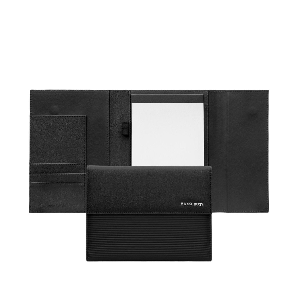 HUGO BOSS Ballpoint Pen & A5 Folder Set | HPBM276B | TIME Watches