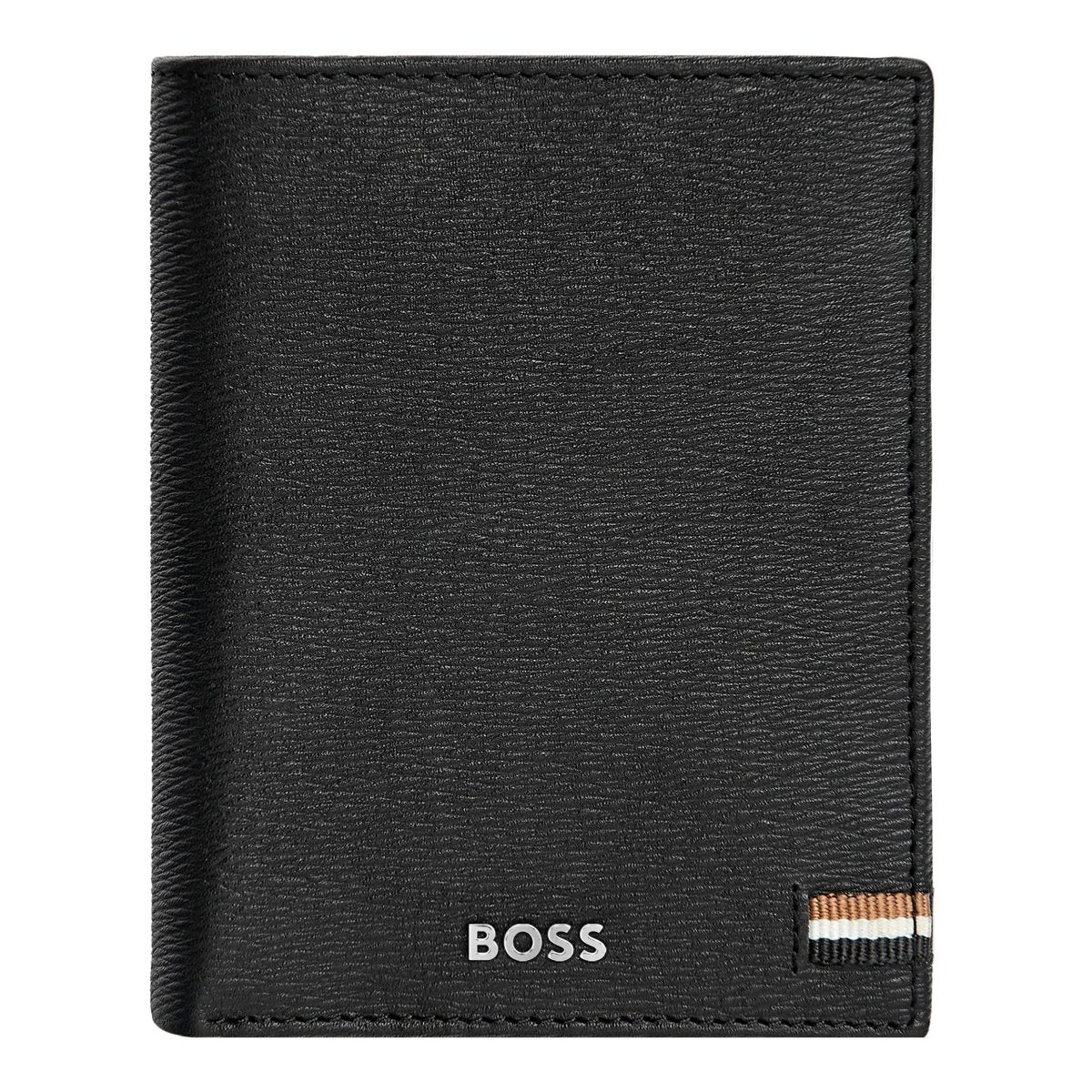 HUGO BOSS Card holder with flap and money pocket Iconic Black | HLG421A | TIME Watches