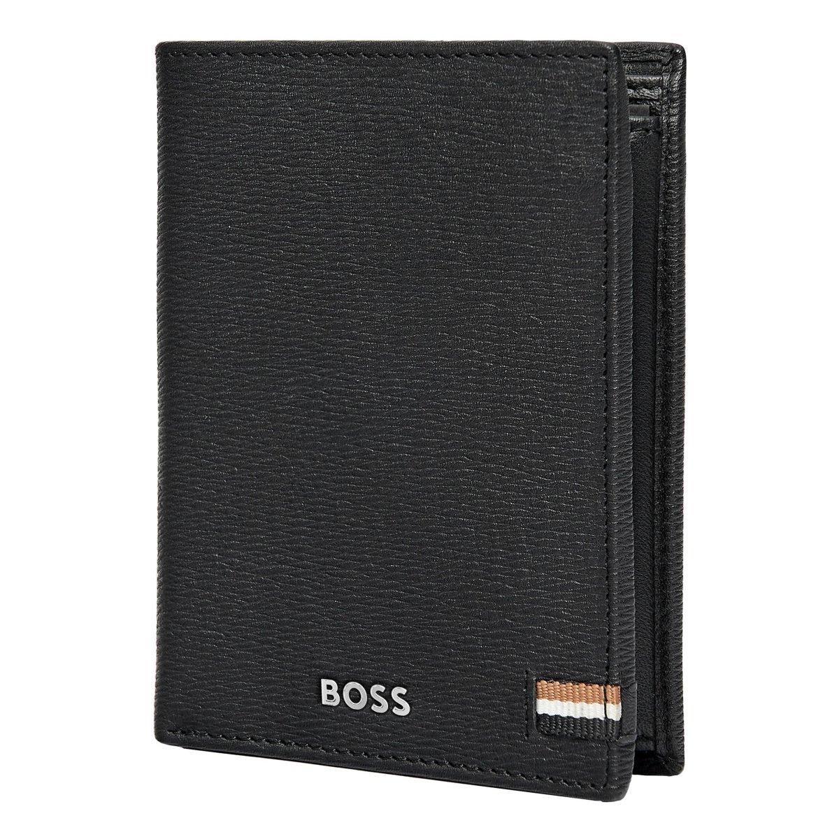 HUGO BOSS Card holder with flap and money pocket Iconic Black | HLG421A | TIME Watches