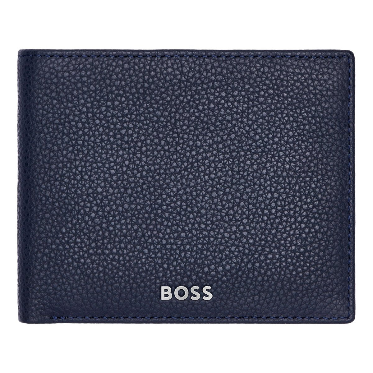 HUGO BOSS Classic Grained Navy Wallet | HLM416N | TIME Watches