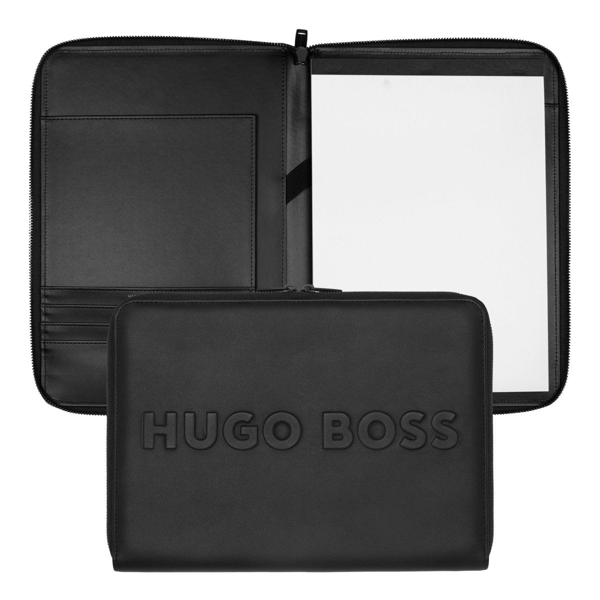 HUGO BOSS Conference folder A5 Label Black | HTM209A | TIME Watches