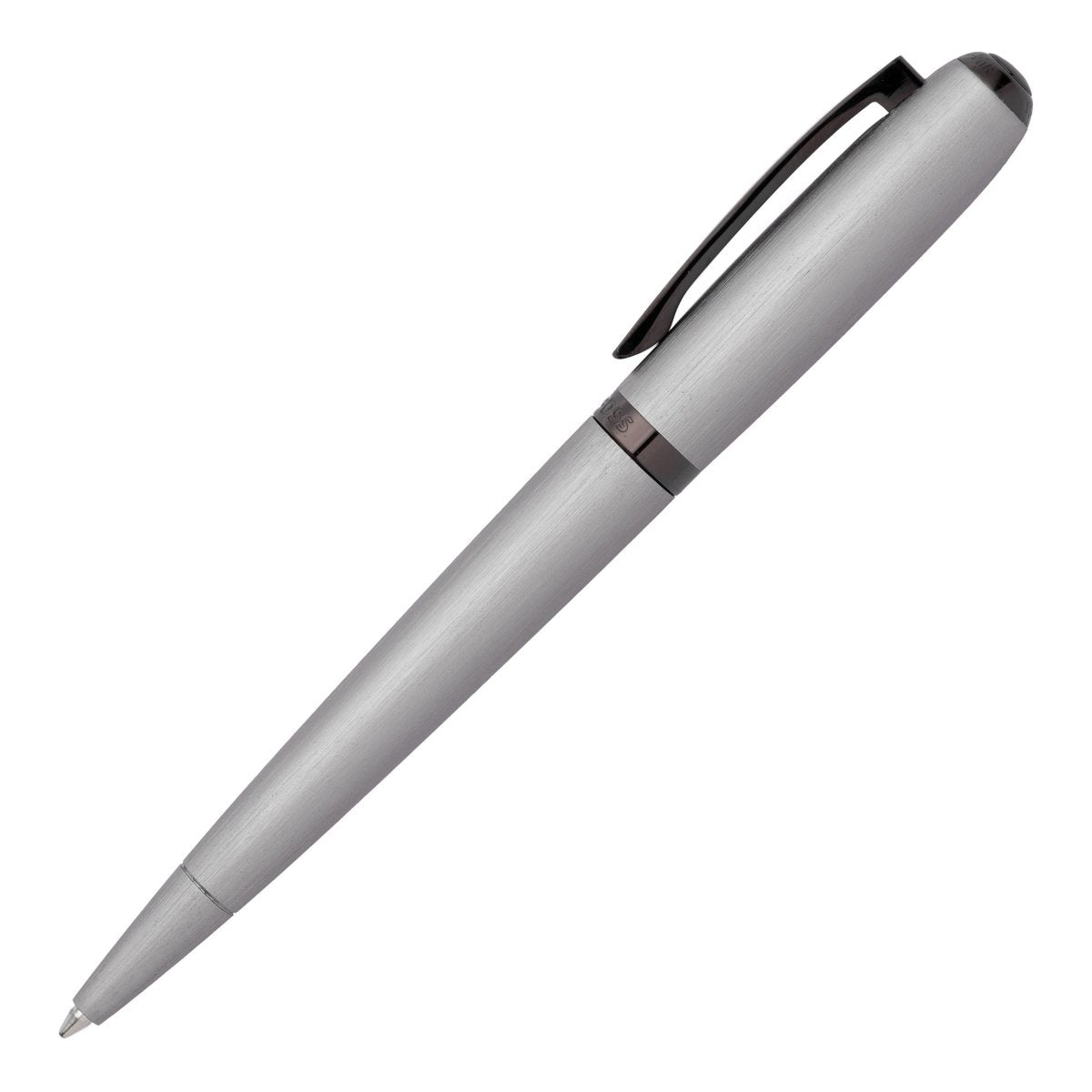HUGO BOSS Contour Brushed Chrome Ballpoint Pen | HSY2434B | TIME Watches