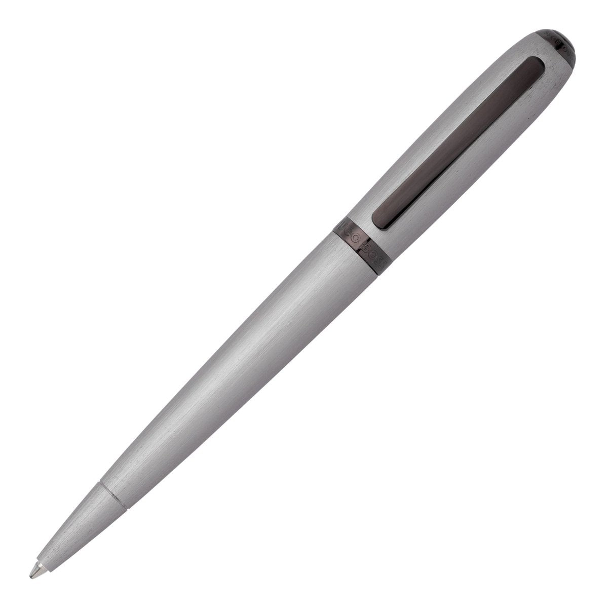 HUGO BOSS Contour Brushed Chrome Ballpoint Pen | HSY2434B | TIME Watches