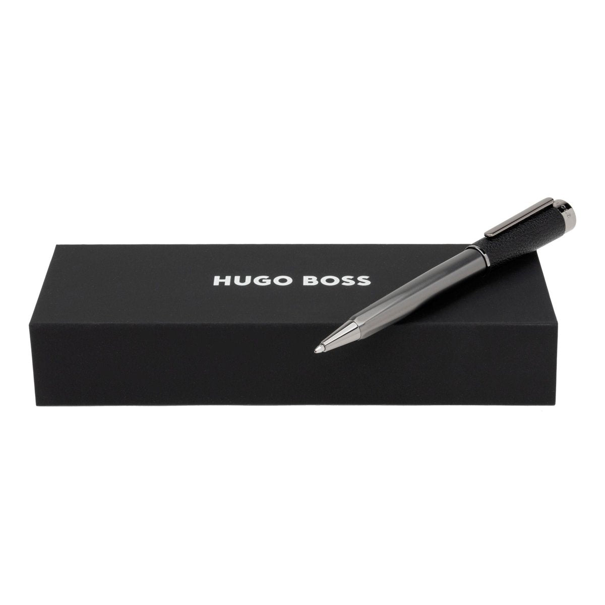 HUGO BOSS Corium Black Ballpoint Pen | HSU3894A | TIME Watches
