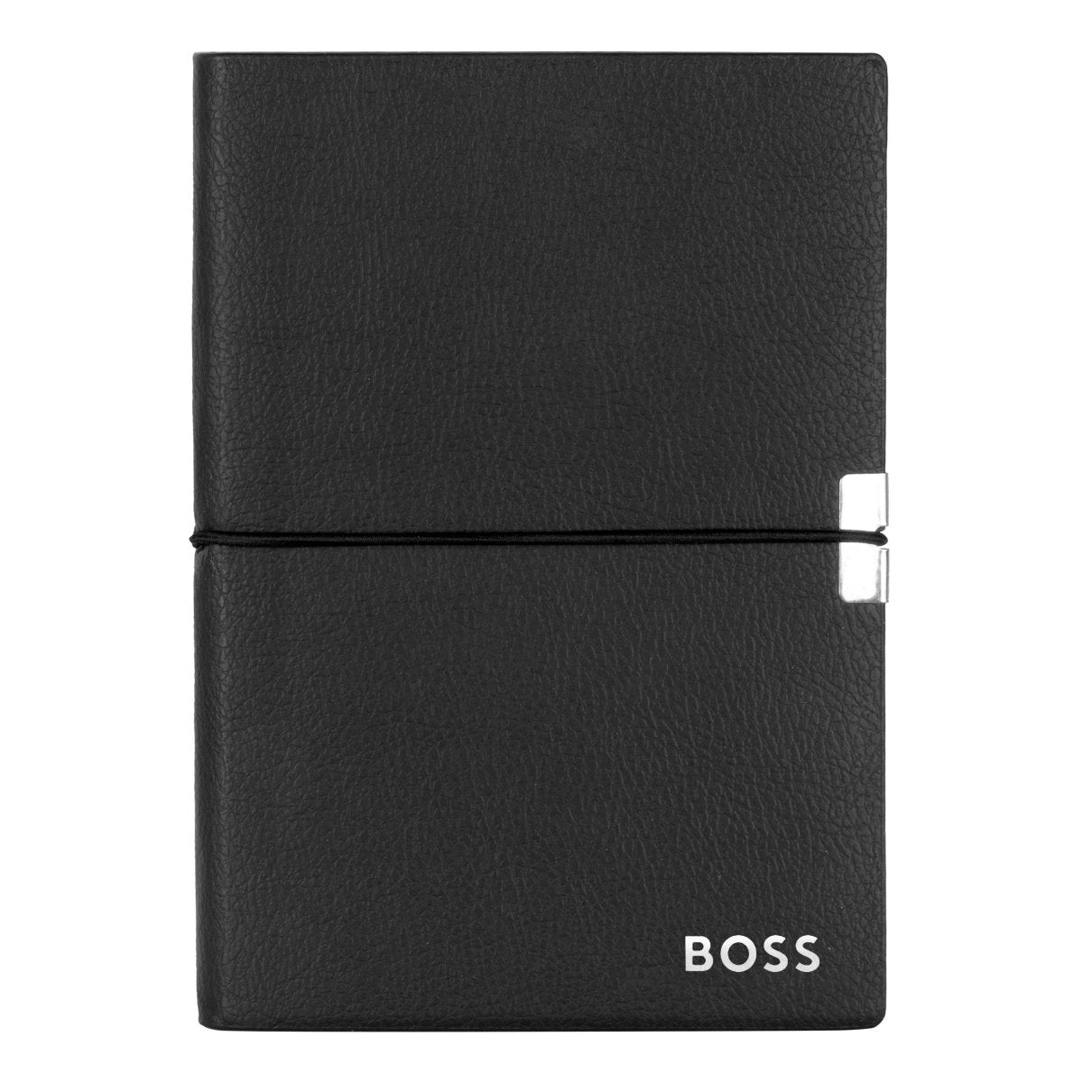 HUGO BOSS Elegance Black Lined A6 Notebook | HNM124AL | TIME Watches