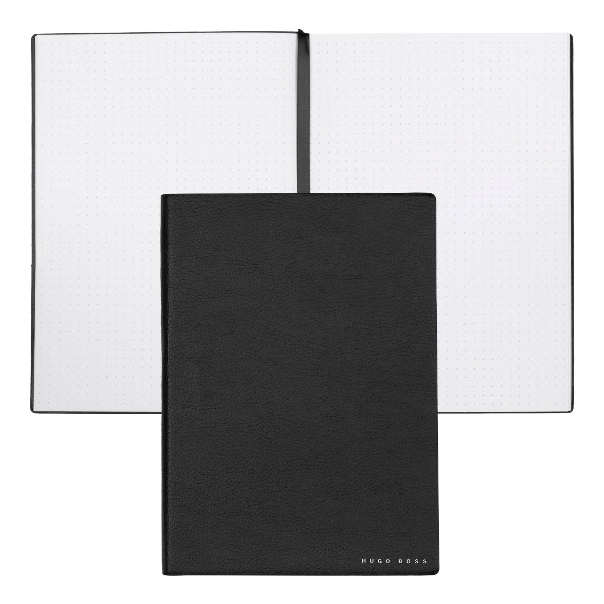 HUGO BOSS Essential Black Dots A5 Notebook | HNH121AD | TIME Watches
