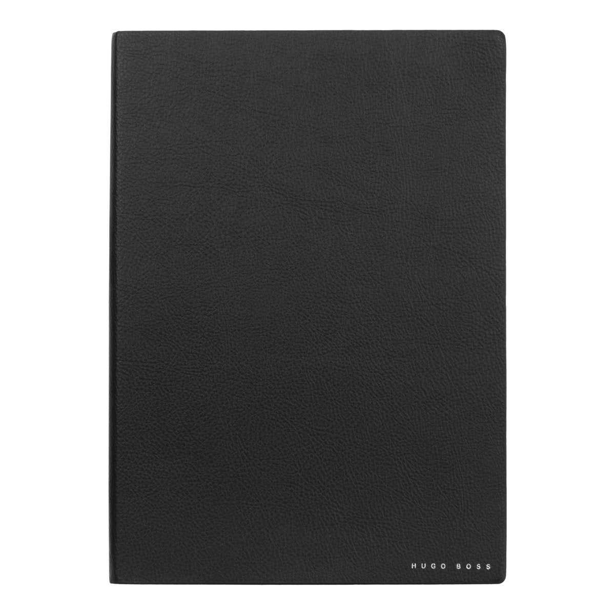 HUGO BOSS Essential Black Lined B5 Notebook | HNB121AL | TIME Watches