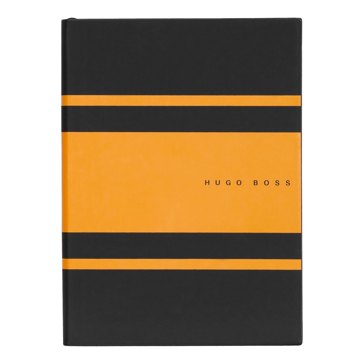 HUGO BOSS Essential Gear Matrix Yellow Lined A5 Notebook | HNH127SL | TIME Watches