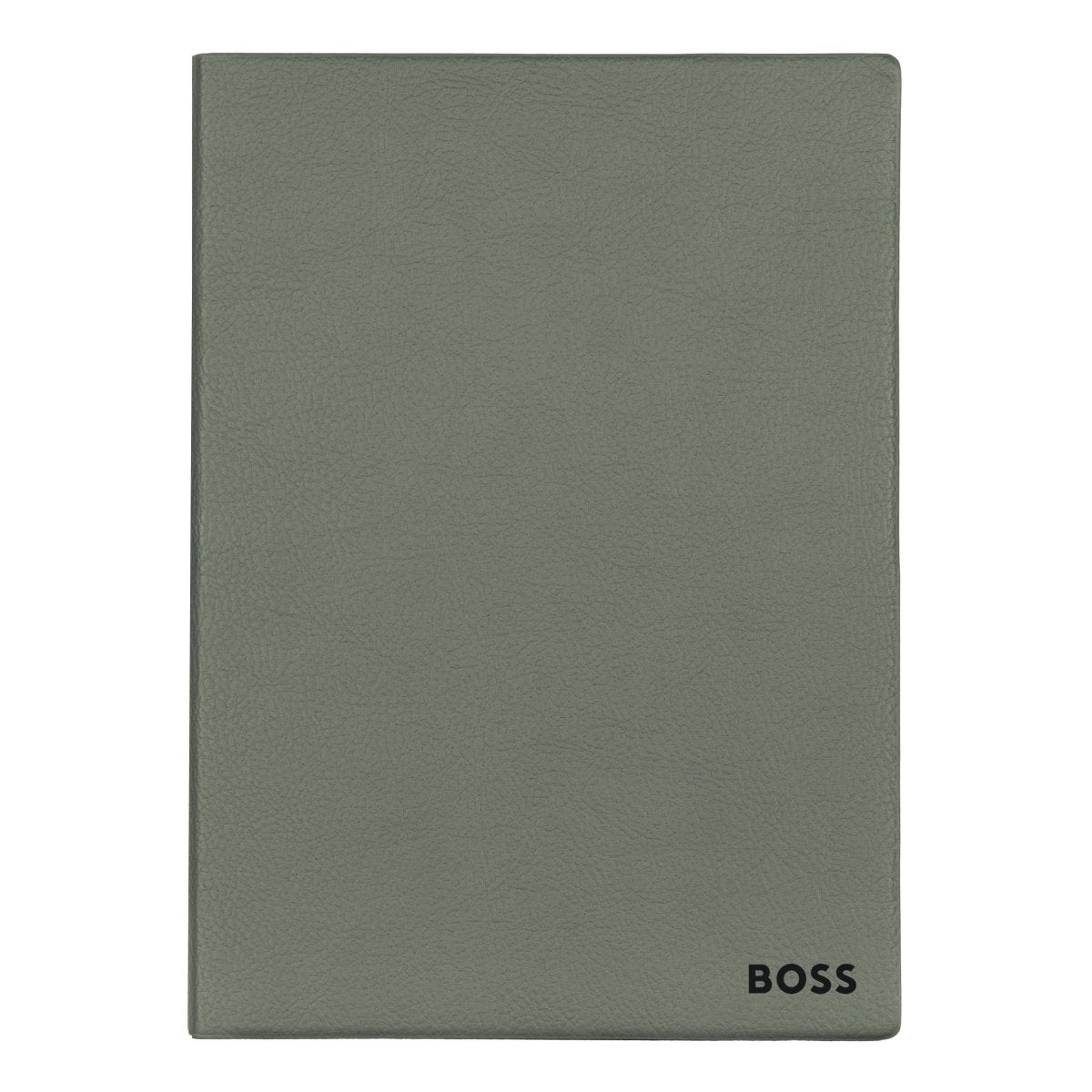 HUGO BOSS Essential Khaki Lined A5 Notebook | HNH121TL | TIME Watches