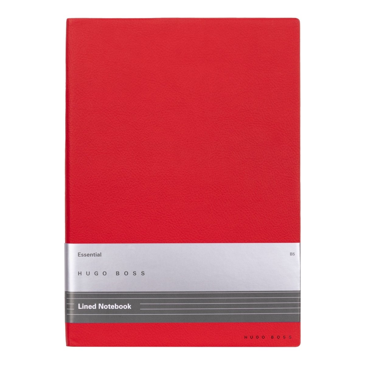 HUGO BOSS Essential Red Lined B5 Notebook | HNB121PL | TIME Watches