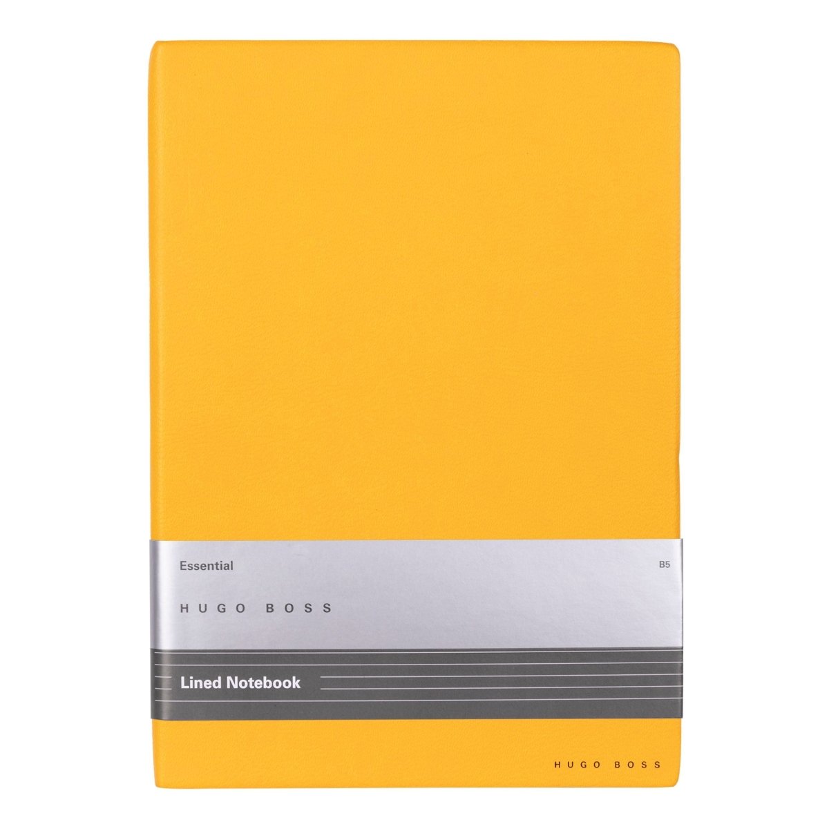 HUGO BOSS Essential Yellow Lined B5 Notebook | HNB121SL | TIME Watches