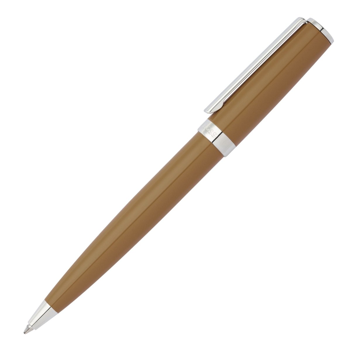 HUGO BOSS Gear Icon Camel Ballpoint Pen | HSN2544Z | TIME Watches