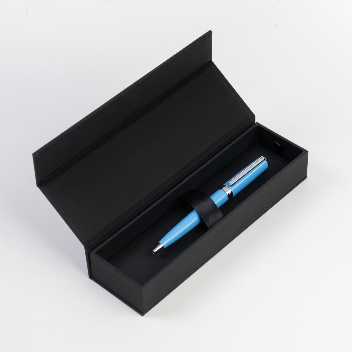 HUGO BOSS Gear Icon Light Blue Ballpoint Pen | HSN2544M | TIME Watches
