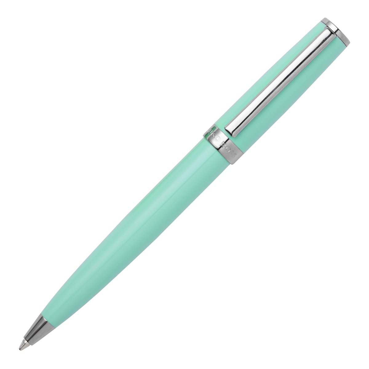 HUGO BOSS Gear Icon Light Green Ballpoint Pen | HSN2544T | TIME Watches