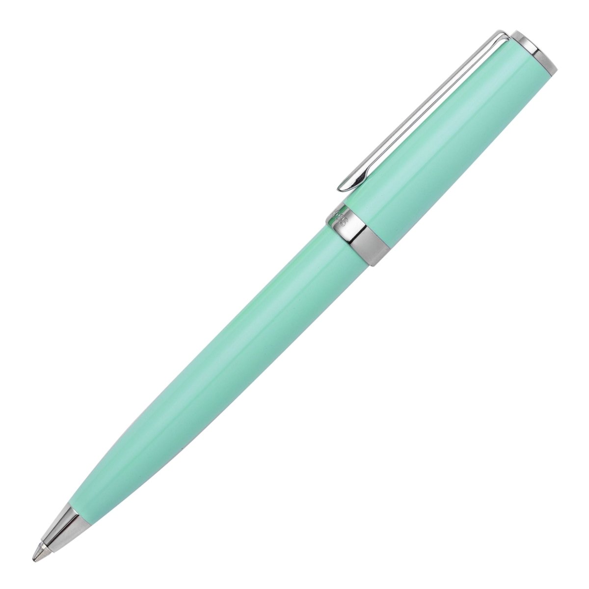 HUGO BOSS Gear Icon Light Green Ballpoint Pen | HSN2544T | TIME Watches