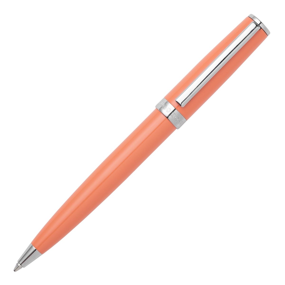 HUGO BOSS Gear Icon Light Orange Ballpoint Pen | HSN2544U | TIME Watches