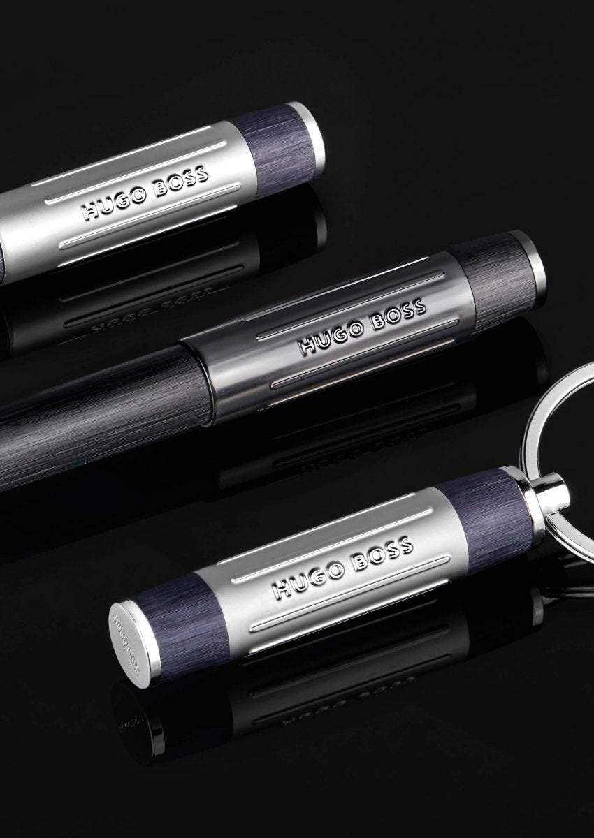 HUGO BOSS Gear Ribs Gun Key Ring | HAK306D | TIME Watches