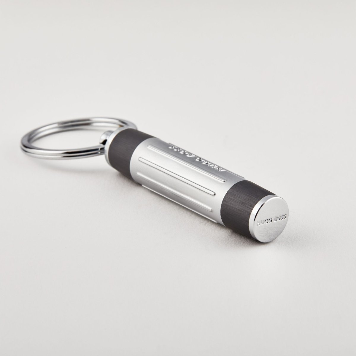 HUGO BOSS Gear Ribs Gun Key Ring | HAK306D | TIME Watches