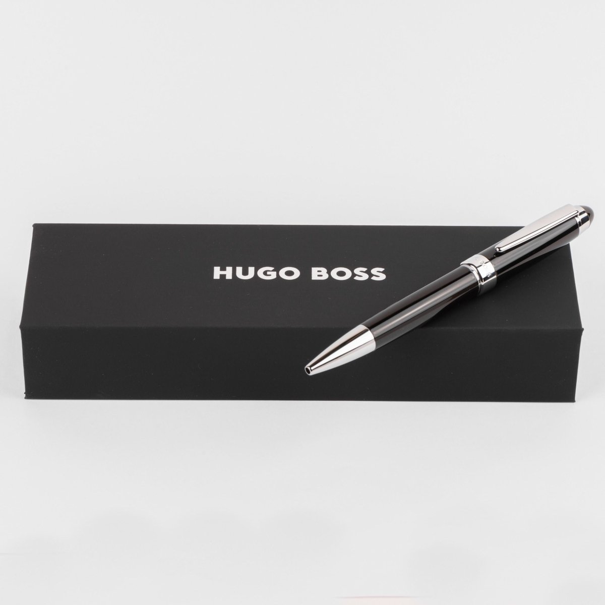 HUGO BOSS Icon Black Ballpoint Pen | HSN0014A | TIME Watches