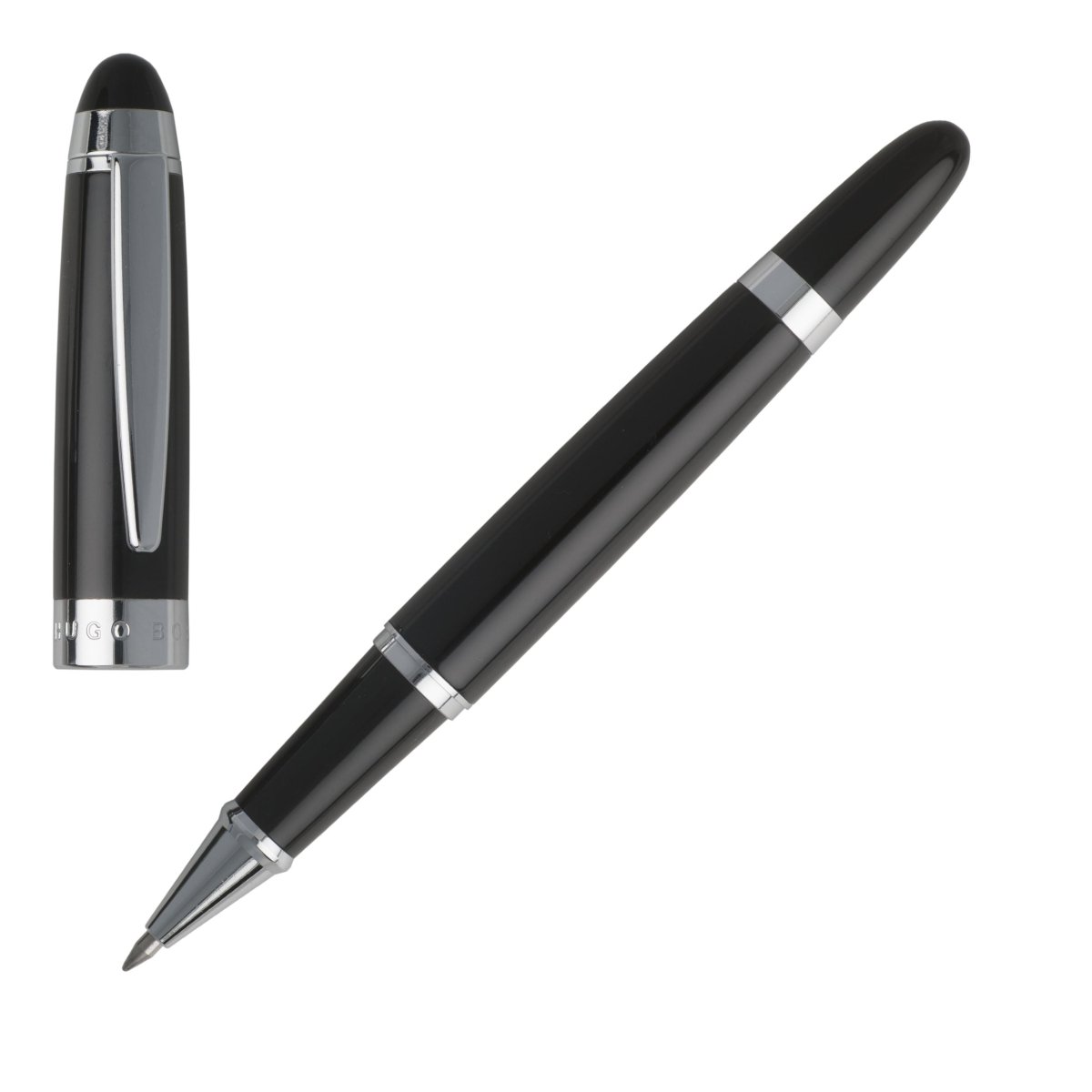 HUGO BOSS Icon Black Rollerball Pen | HSN5015 | TIME Watches