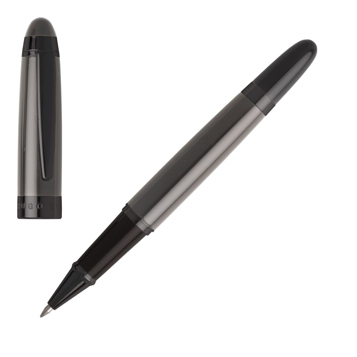 HUGO BOSS Icon Grey Rollerball Pen | HSN0015J | TIME Watches