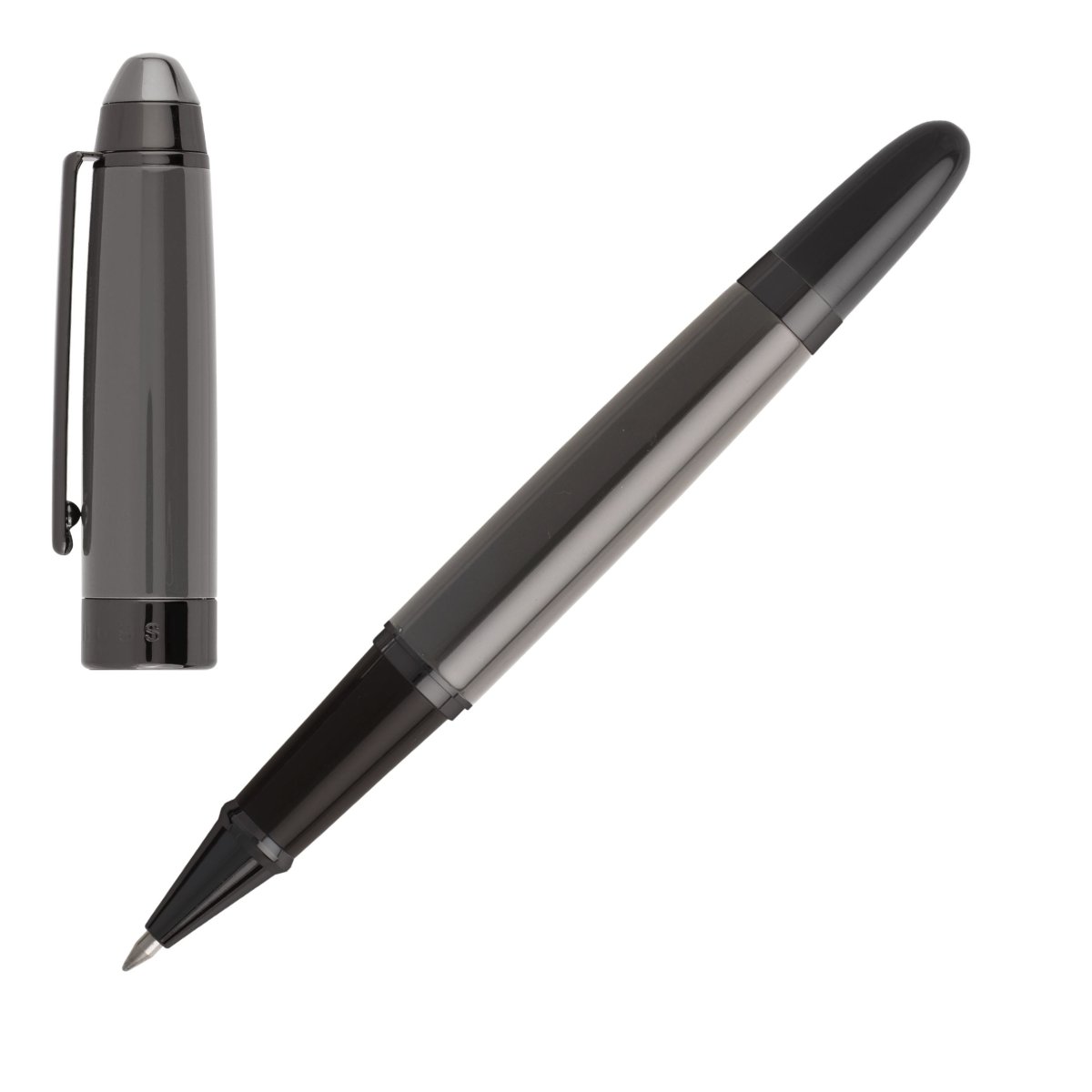 HUGO BOSS Icon Grey Rollerball Pen | HSN0015J | TIME Watches