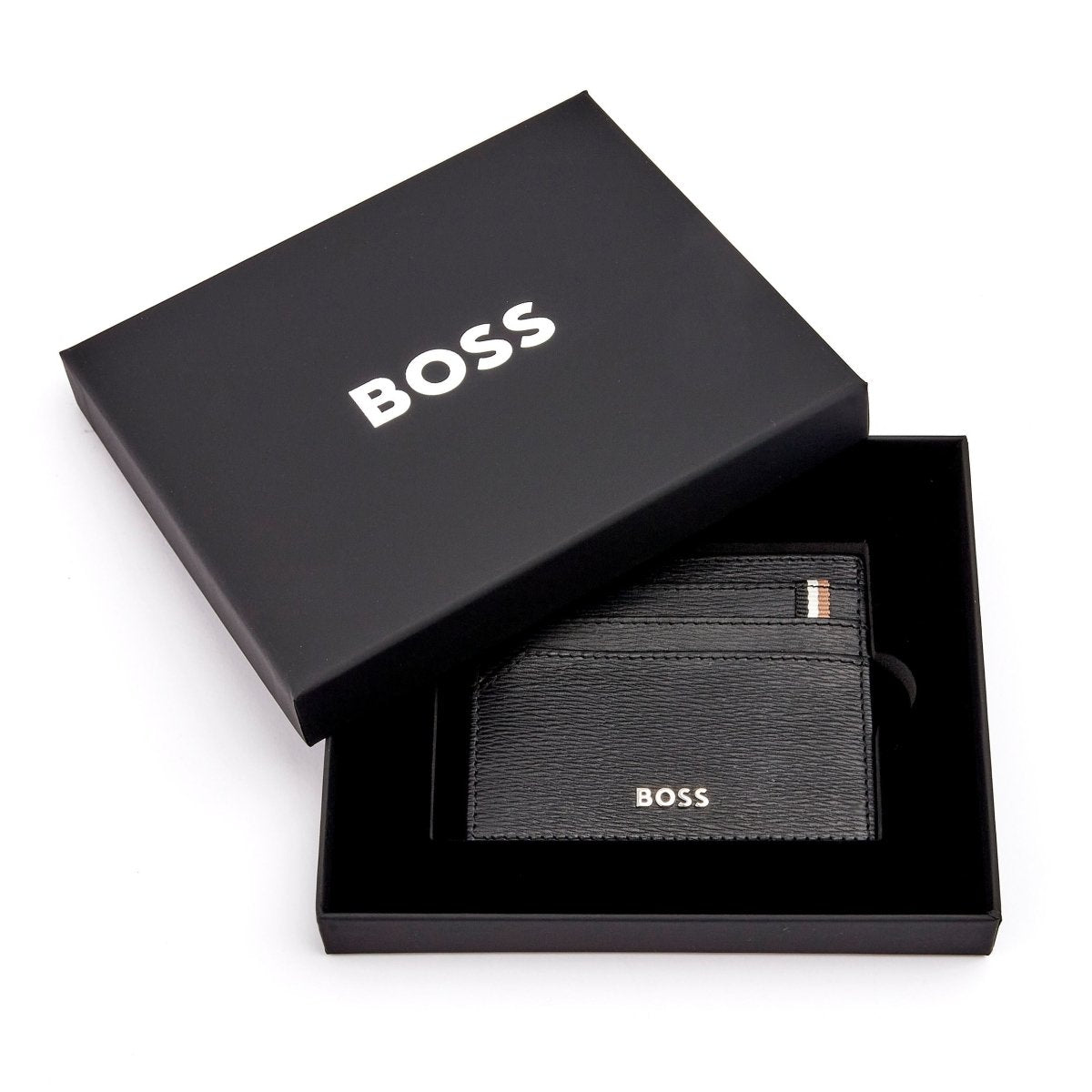 HUGO BOSS Iconic Black Card Holder | HLC421A | TIME Watches