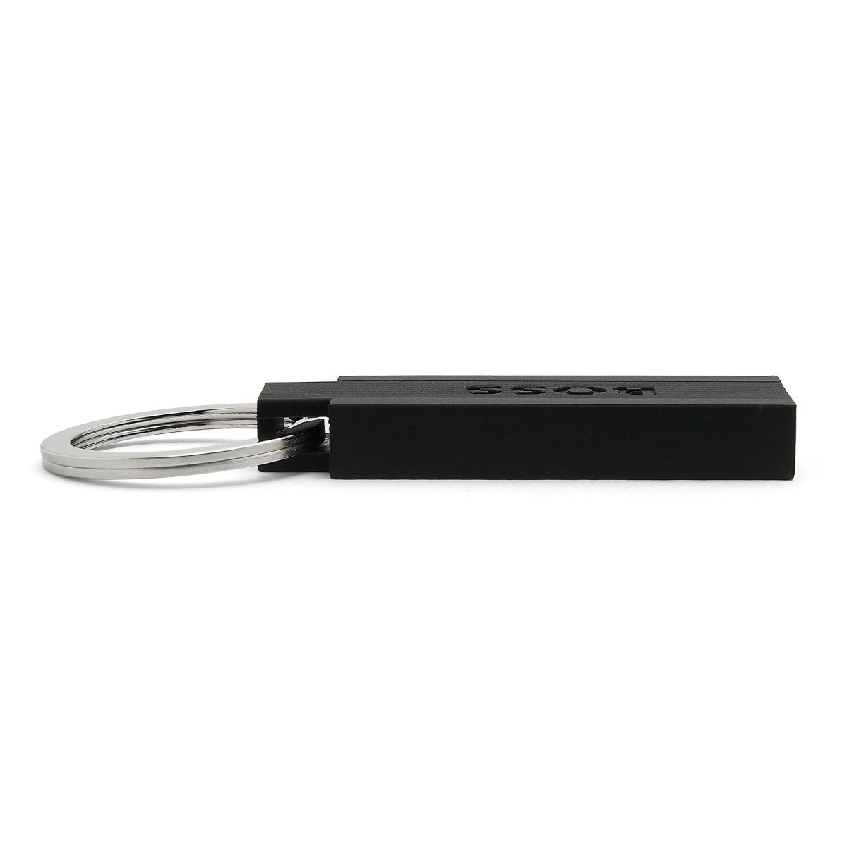 HUGO BOSS Iconic Blacl Edge Key Ring | HAK421A | TIME Watches