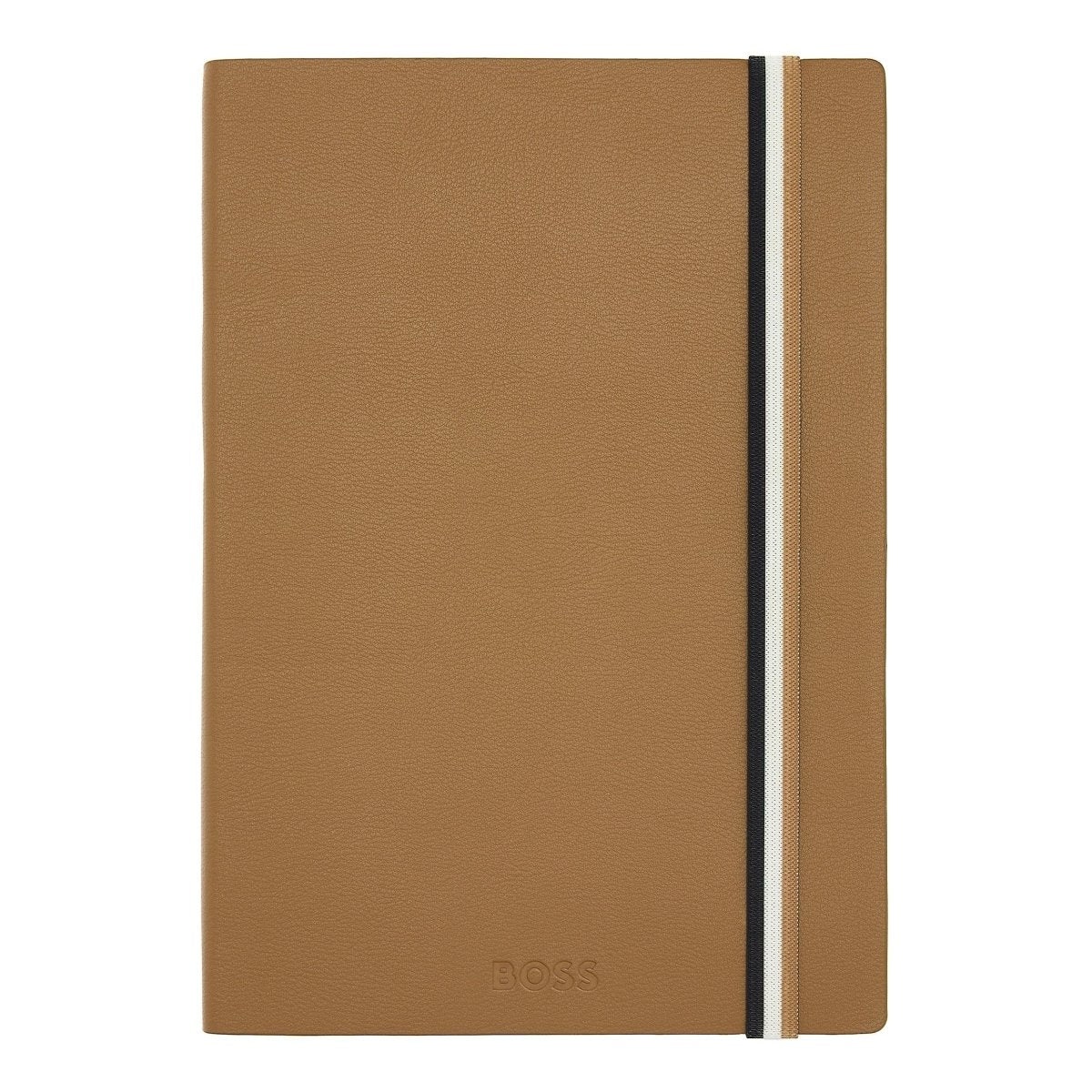 HUGO BOSS Iconic Camel Plain A5 Notebook | HNH321XP | TIME Watches