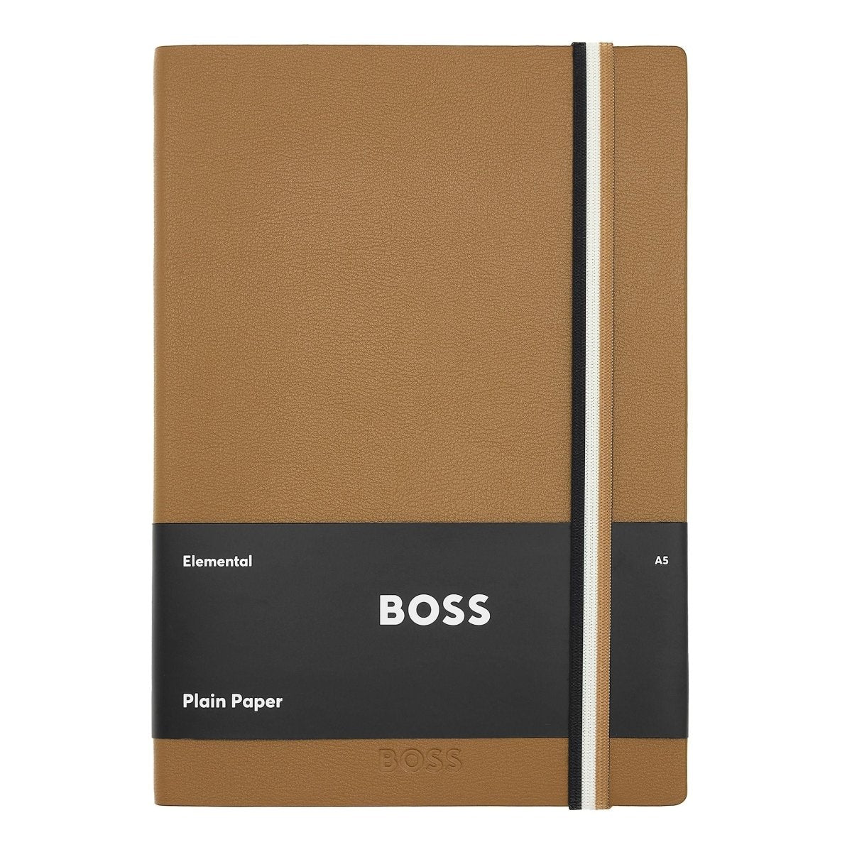 HUGO BOSS Iconic Camel Plain A5 Notebook | HNH321XP | TIME Watches